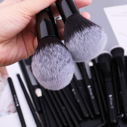 Makeup Brushes Set Professional 27Pcs Makeup Brushes Premium Synthetic Kabuki Foundation Blending Face Powder Blush Concealers Eye Shadows Make up Brushes Kit