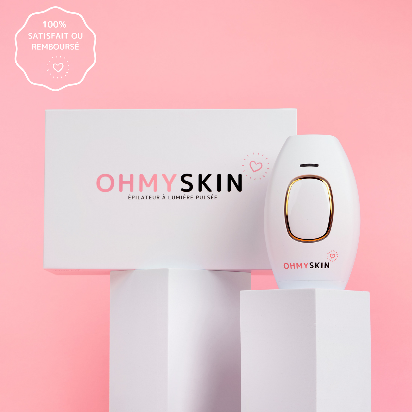 Ohmyskin Épilateur À Lumière Pulsée