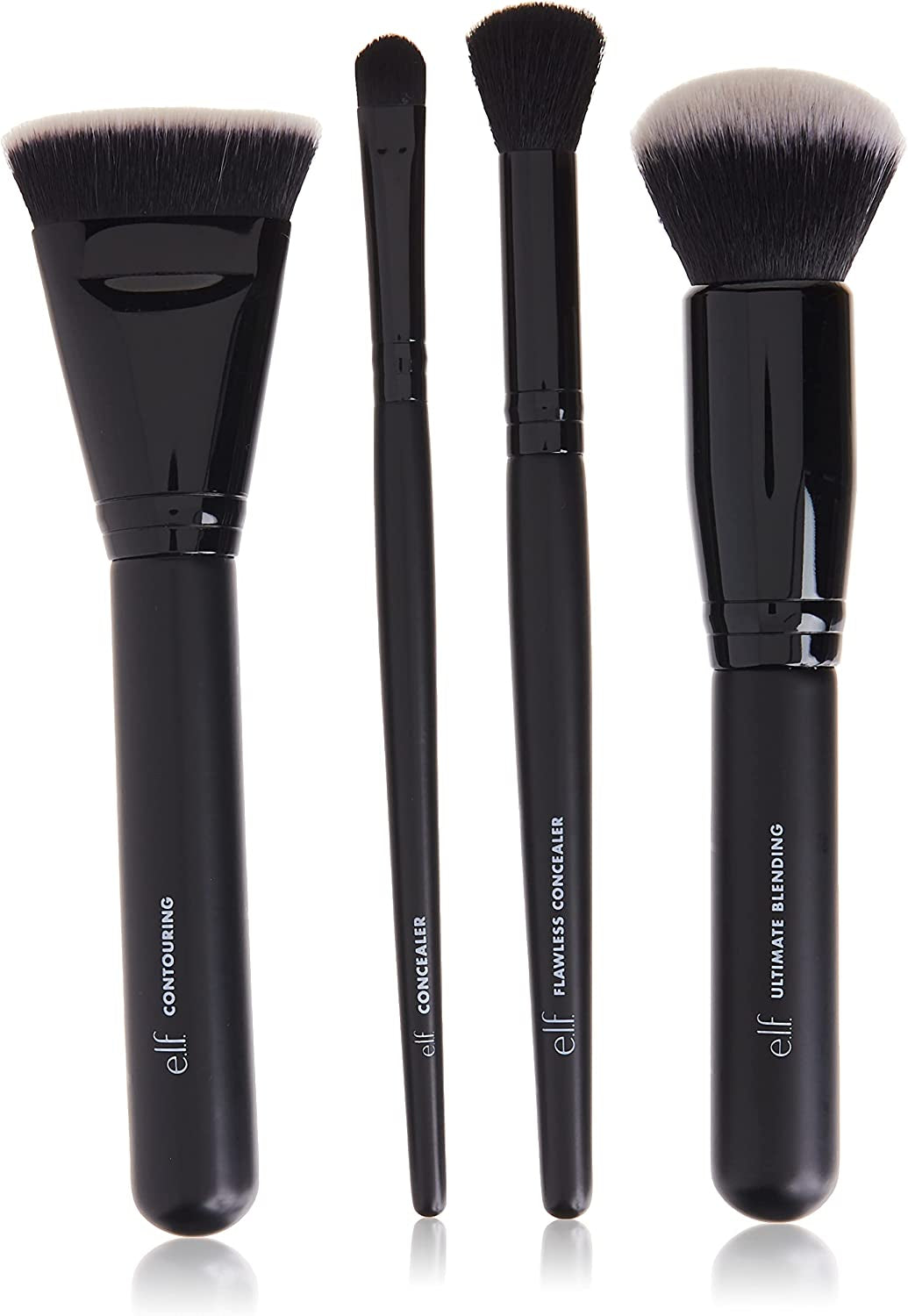 Complexion Perfection Brush Kit, Makeup Brushes for Concealer & Foundation, Made with Cruelty Free Synthetic Bristles